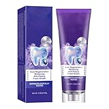 Rolimey Viocore Zahnpasta mit Bienengift zur zahnbehandlung, Rolimey Viogloss Bienengift-Zahntherapie Oral Power, Natürlich Whitening Zahnpasta, Entfernt Flecken, für Männer und Frauen