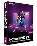 CyberLink PowerDVD 23 Ultra Preisgekrönter Media Player für Blu-ray-/DVD-Disc und professionelle Medienwiedergabe und -verwaltung Wiedergabe praktisch aller Dateiformate Windows 10/11 [Box]