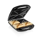 Tristar Sandwich Maker XL - 4 Sandwiches gleichzeitig - Antihaftbeschichtung - Überhitzungsschutz - Einfach zu bedienen - 1500 W - SA-3069