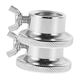 Garneck 2Stücke Teiliges Hantel Schraubmutter für Gewichtheben rutschfeste Hantelverschluss Klammern Sicheres Fixieren Hantel für Verschiedene Fitnessgeräte