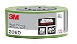 3M Pro Hand-Masker 2060 Profi Malerband für grobe Oberflächen, UV-beständig, innen und außen, 48 mm x 50 m, 1 Rolle/Packung