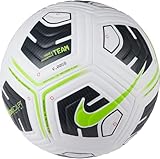 Nike, Academy - Team, Fußball Ball 5, White / Black / Volt