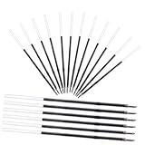 DIKACA 200 Stück Schnelltrocknungsdeststellung tragbare Stift Nachfüllungen Einziehbare Kugelschreiberminen Tintenpatronen für Stifte Gel -Stift Nachfüllungen Doodle-Stiftmine Plastik