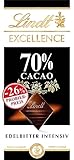 Lindt Schokolade EXCELLENCE 70 % Kakao, Promotion | 100 g Tafel |Intensive aromatische Edelbitter-Schokolade | vegane Schokolade | Schokoladentafel | Schokoladengeschenk