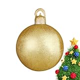 Großer aufblasbarer Weihnachtskugel | Weihnachtskugeln für den Außenbereich, wasserdichtes PVC für die Dekoration Winter Außen Innen Garten Pool