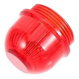 Garneck Warnlampenabdeckung Langlebig aus Robustem Kunststoff Ersatzteil für Industrielle Warnleuchten Einfache Montage für Gasprüfgeräte und Signalleuchten