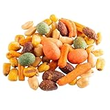 Nussmischung 1250g – Snack mit Geräucherten Mandeln, Wasabi Erdnüssen,Snacks aus Reiss, Barbecue Mais & Gesalzenen Erdnüssen – GReat Taste the wealth of the earth