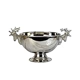 Eiskübel Edelstahl-Eiskübel, doppelwandig isolierter Eiskübel, Wein-Eiskübel für Partys und Bar, Silberne Eiskübel für Camping im Freien