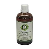 R V Essential Reines Wintergreen Ätherische Öl 50ml (1.69 Unzen) - Gaultheria Procumbens (100% reiner und natürlicher Dampf destilliert) Pure Wintergreen Essential Oil