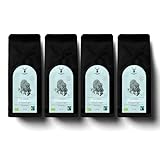 Black Forest Coffee Espresso | Bio & Fairtrade – 100% Hochland Arabica (2kg), ideal für Kaffeevollautomaten und Siebträger – fruchtiger Geschmack mit feinen Schokoladenaromen, Intensität 7/10