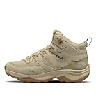 THE NORTH FACE Herren Hedgehog Fastpack 3 Mid Top wasserdichte Wanderschuhe, Kies/Khaki-Stein, 43 EU