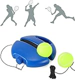 PROVO Tennis Trainer, Tennistrainer Set Trainer Baseboard mit 2 Rebound Ball, Tennis Selbststudium Praxis Training Tool für Anfänger Kinder Erwachsene