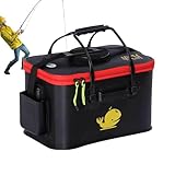 Faltbarer Eimer, EVA-Tasche, tragbarer Wasserbehälter, Camping-Blumentöpfe mit atmungsaktivem Netz, Reinigungswerkzeuge für Zuhause, Köderaufbewahrung, multifunktional