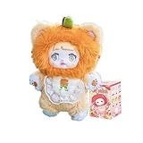 Nommi 1pcs Mystery Box Plüschfiguren Blindbox mit Fruchtgesicht Überraschungsspielzeug Sammlerfiguren Geschenkidee für Kinder