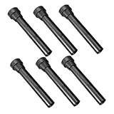 Parliky 6 Stück Teiliges Edelstahl Trampolin beinrohre mit Rutschfesten Schutzpads Passend für Trampolinbeine Stabile Beinabdeckung für Sicheren Halt und Langlebigen Schutz