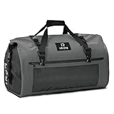 BORLENI Motorrad Hecktasche Gepäckrolle wasserdicht 30L – Premium Motorradtasche mit Rolltop, Reflektoren, MOLLE-System, Reisetasche & Satteltasche für Camping, Outdoor & Touring