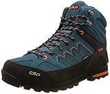 CMP Herren Moon MID Shoe WP Trekking-Schuhe, DEEP Lake-Antracite, 42 EU