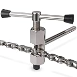 BIKEHAND Fahrrad Kettenbrecher Splitter Werkzeug, Fahrrad Kettenbolzen Entferner, Verbindungswerkzeug für 1 Gang bis 7, 8, 9, 10 und 11Gang-Ketten 2 in1 Schnellverbindungswerkzeug und Kettenbrecher
