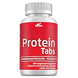 Protein Tabs - Lupinen Eiweiss 180 Tabs vegane Aminosäure 8 EAA Aminos Diät Hilfe mehr Protein auch für die Paleo, Atkins, Keto und Low Carb Ernährung • in Deutschland hergestellt