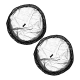 CLISPEED 2 Stück Schwimmende Pflanzeninsel Teichpflanzgefäße 60cm Rund Fischbarriere Teichschutz Wasserpflanzenschutz für Teiche Seen und Wassergärten