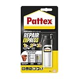 Pattex Powerknete Repair Express, Klebeknete zum Kleben & Reparieren, Epoxidharz Kleber für viele Materialien, lackier- und schleifbare Modelliermasse, 1 x 48 g