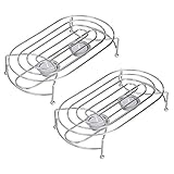 Gluecksshop 2 Stück Warmhalteplatte, Speisenwärmer, Stövchen mit 2 Teekerzen, universell einsetzbar