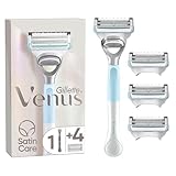 Venus Satin Care Damenrasierer für den Intimbereich - 4 Ersatzklingen