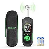 RDINSCOS Feuchtigkeitsmessgerät – Wandfeuchtigkeitsmesser und Holzfeuchtemessgerät, Zerstörungsfreie Messung, Baufeuchtemessgerät für Holz, Wand, Decke, Boden, Wohnmobil