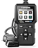 TOPDON AL400 OBD2 Diagnosegerät, 10 OBD2 Modi, One Touch I/M Bereitschaftstaste, lebenslange Updates, 2,4 Zoll TFT Farbbildschirm, für Autos ab Baujahr 1996