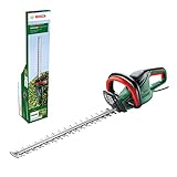 Bosch Heckenschere UniversalHedgeCut 60 (480 W, Klingenlänge: 60 cm, für mittlere Hecken, Zahnöffnung: 30 mm, in Kartonverpackung)