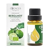 Essences Bulgaria Bio-Bergamotte Ätherisches Öl 15ml | Citrus bergamia | 100% Naturrein | Unverdünnt | Therapeutischer Grad | Aromatherapie | Kosmetik | Tierversuchsfrei | Gentechnikfrei | Vegan