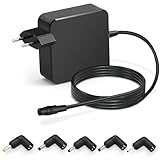 65W 45W Universal-Ladegerät für Notebooks Netzteil Asus VivoBook ZenBook Notebook A52F A53E A53S A54C A55A A56C A56CA Len OVO IdeaPad Notebook PC Adapter mit 5 verschiedenen Anschlüssen