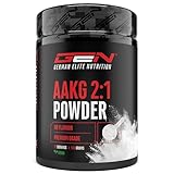 AAKG - 500 g - L-Arginin-Alpha-Ketoglutarat (2:1) - Optimale Löslichkeit - Laborgeprüft - Vegan - Reines Pulver ohne Zusätze - Premium Arginin Aminosäure - German Elite Nutrition
