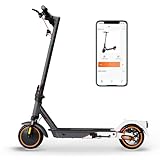 Elektroroller mit Straßenzulassung(ABE), Faltbarer E-Scooter für Erwachsene bis 120KG - 400W Motor, 7,8Ah Batterie, APP Steuerung, 8,5'' Gummi-Räder
