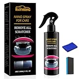 Nano Car Spray, High Protection 3 in 1 Spray, 250ml Nano Car Spray, Nano Car Scratch Removal Spray,High Protection Fast Coated Car Nano Spray,Auto-Schutzlack-Spray,Car Coating Spray