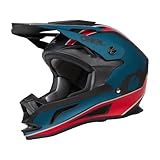 O'NEAL Drop DH Helmet I Mountainbike Helm | MTB Downhill | Leichter Fahrradhelm Damen & Herren mit guter Belüftung| Rot Petrol | Größe M