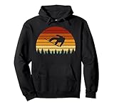 Vintage Sonne Snowboard Geschenk für Snowboarder Pullover Hoodie