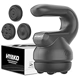 HYAKO F2 Rotations-Vibrationsmassagegerät - Hand-Massagegerät mit Massage Gun-Technologie - Tiefengewebe-Massagegerät für Hals, Schulter, Taille, Bauch, Gesäß, Beine, Beruf & Alltag- Geschenke
