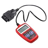 Auto Diagnosescanner, Fahrzeugcodeleser und Scanner für Auto, LCD Display Automobile Diagnosecodeleser Plug and Play Diagnosegerät für SUVs, LKWs und die meisten Autos