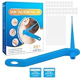 Stielwarzen Entfernen Kit – Skin Tag Remover für Zuhause, Effektiv gegen Warzen & Stielwarzen, Sicher & Chemiefrei, Präzise Anwendung für Hals, Achseln & Körper, Für Männer & Frauen