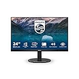 Philips 242S9AL - 24 Zoll Full HD Monitor, AdaptiveSync, Lautsprecher (1920x1080, 75 Hz, HDMI, DVI, VGA) schwarz