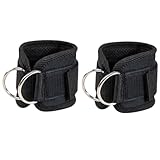2 Stück Fußschlaufe Kabelzug，Kabelzug Fußschlaufen, Kickback Fußschlaufen, Vielseitige Fitness-Zubehör fürs Gym und Zuhause