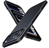 Ultradünne Hülle für iphone 17 Pro Max 5G, Extrem Dünn Matte Finish Handyhülle PC Schale [Anti-Fingerabdruck] Schutzhülle Ultra Slim Case, Elegant Stoßfest Cover für iphone 17 Pro Max 5G (Schwarz)