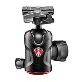 Manfrotto Mini Kugelkopf 496, Kugelkopf für Kamerastative, Stativ-Stabilizator, Fotoausrüstung, für Content Creation, Fotografie