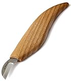 BeaverCraft Schnitzmesser C6 2.5 cm Schnitzwerkzeug für Holzbearbeitung für Anfänger und Professionelle Holzschnitzer Detailholzschnitzmesser Schnitzmesser für Detailholzschnitzerei