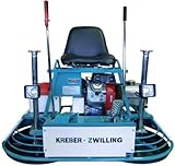 KREBER Doppelglätter K750-2T Zwilling Aufsitzglätter Flügelglätter Betonglättmaschine Estrichglätter GX630