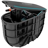 Gardena Undercover Schlauchbox RollUp M, 20 m Schlauch, diskrete unterirdische Installation, automatische Aufrollfunktion, wetterfest, flexible Anschlussmöglichkeiten (18650-20)