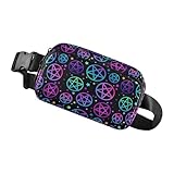 Besreey Taillentasche für Damen, modische Größen | verstellbares Reise-Fanny-Set mit reflektierendem Band – kompakter eleganter Gürtel für die Geldbörse mit Stofftasten, 1, Se référer au descriptif