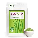 Lebepur BIO Gerstengras Pulver 500g | aus deutschem Anbau | Rohkostqualität | 100% Gerstengraspulver | vegan | ballaststoffreich | rückstandskontrolliert | glutenfrei und laktosefrei | laborgeprüft