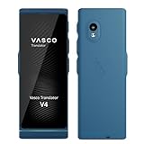 Vasco Translator V4 Sprachübersetzer | Übersetzungsgerät | Übersetzt lebenslang gratis | 108 Sprachen | Spracheingabe und Sprachausgabe | Foto Übersetzer | Farbe: Cobalt Blue